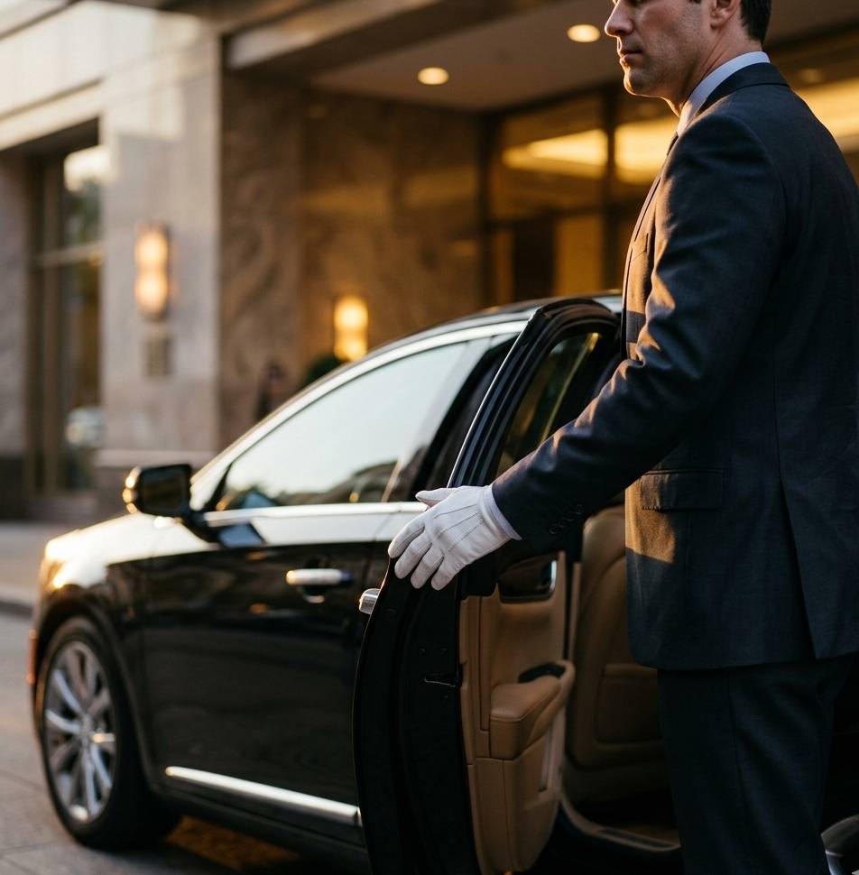 Limo Lux professional chauffeur service in Boston