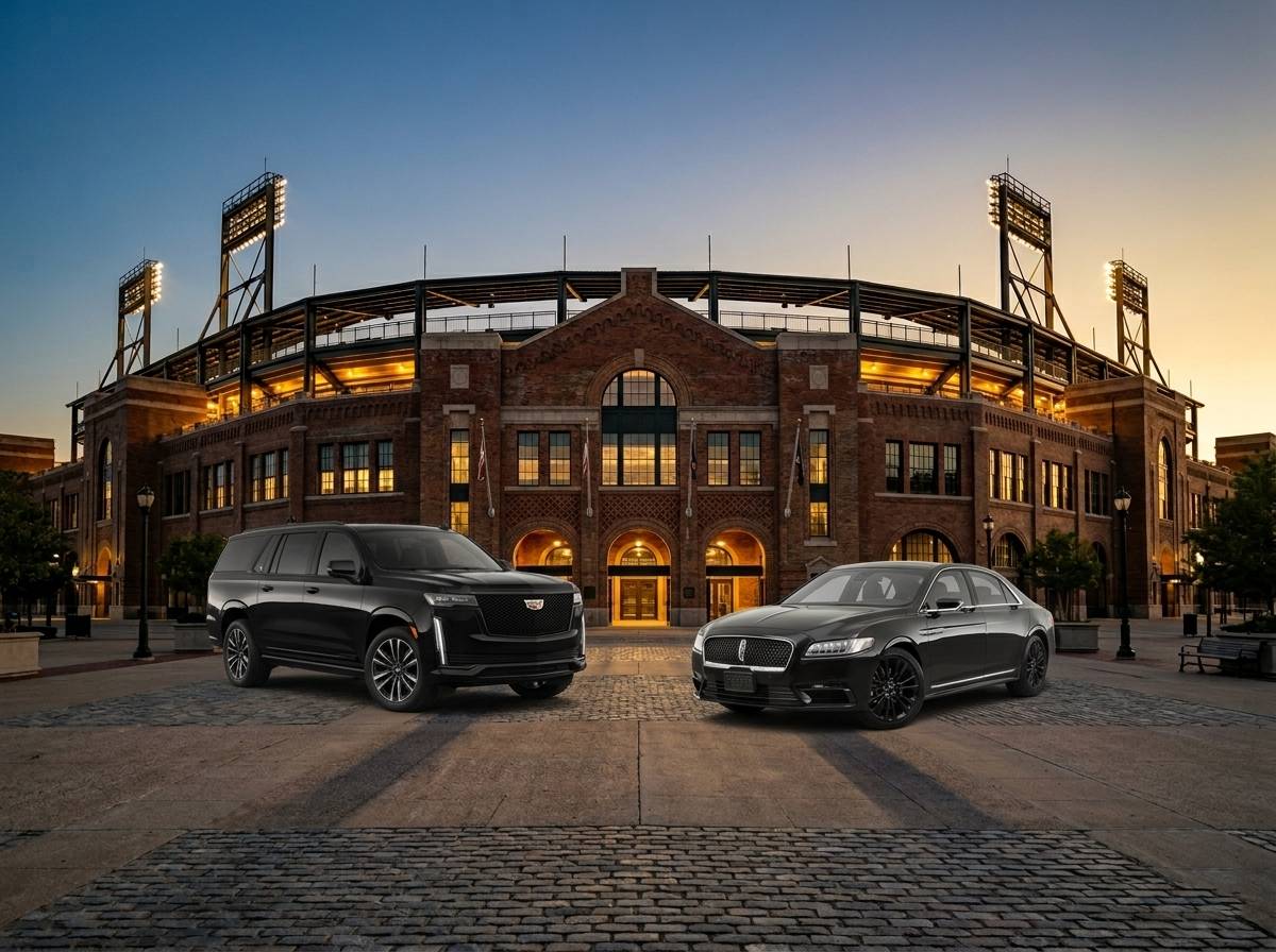Fenway Park stadium exterior representing Limo Lux sporting event transportation